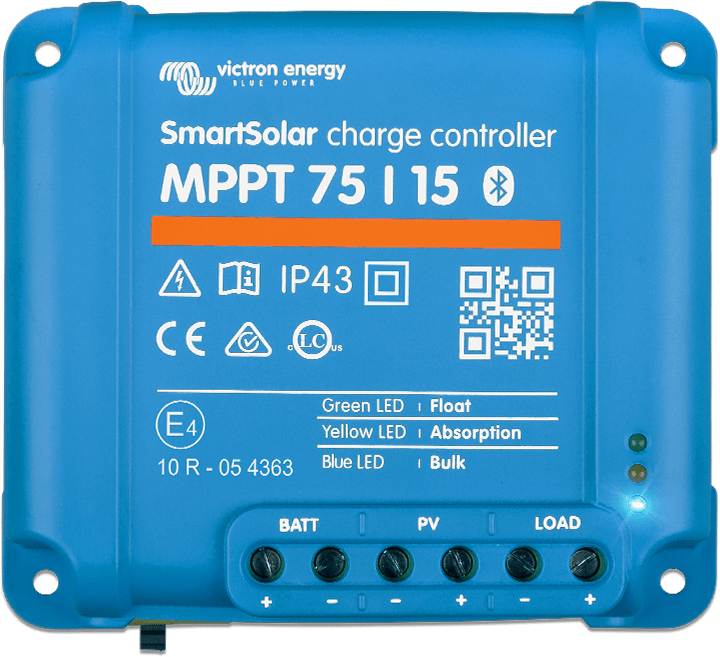 Victron Smart Solar MPPT 75/15 Charge Controller
