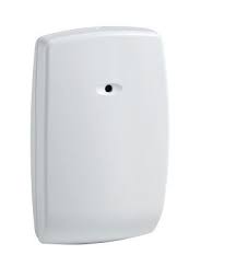 A glass break sensor with white background