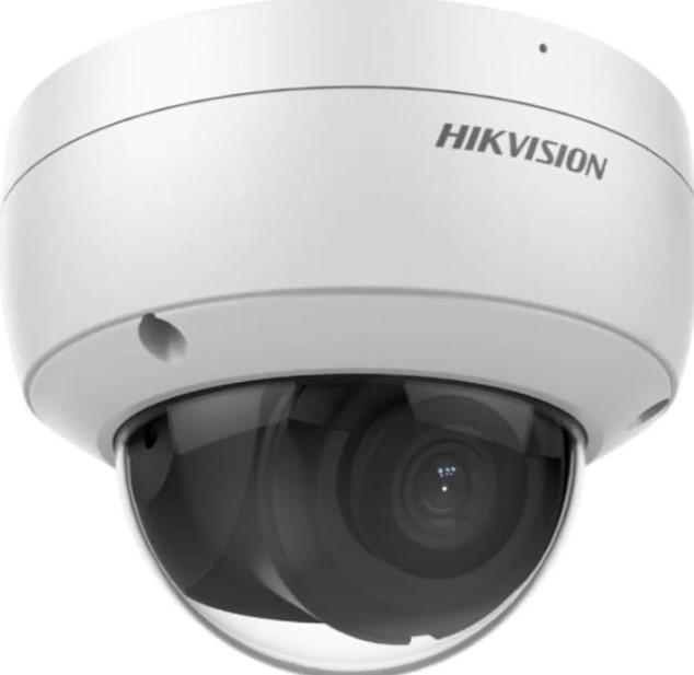 A dome CCTV camera