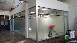 A completely tinted glass partition in Juba, South Sudan