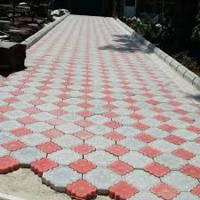 paving stones installed on the driveway in Juba, South Sudan