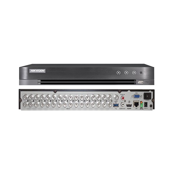 Front & side view o 1080p 32 channel DVR hikvision