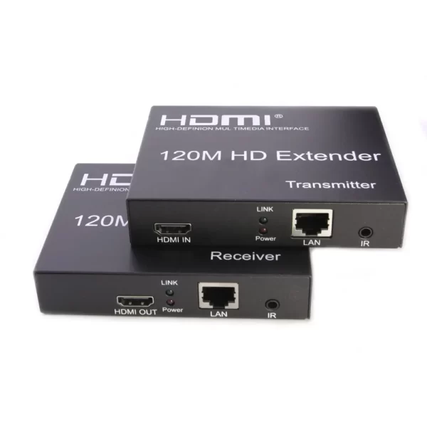 Side & top view of HDMI Extender 120M