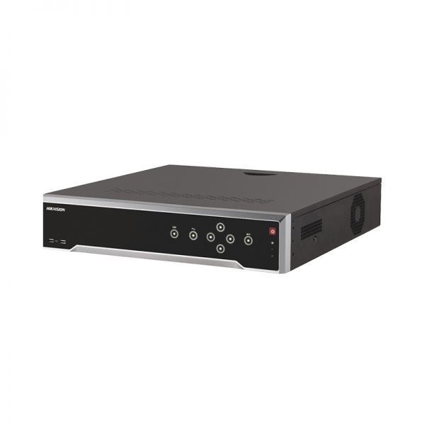 Front & side view of 16 channel hikvision NVR