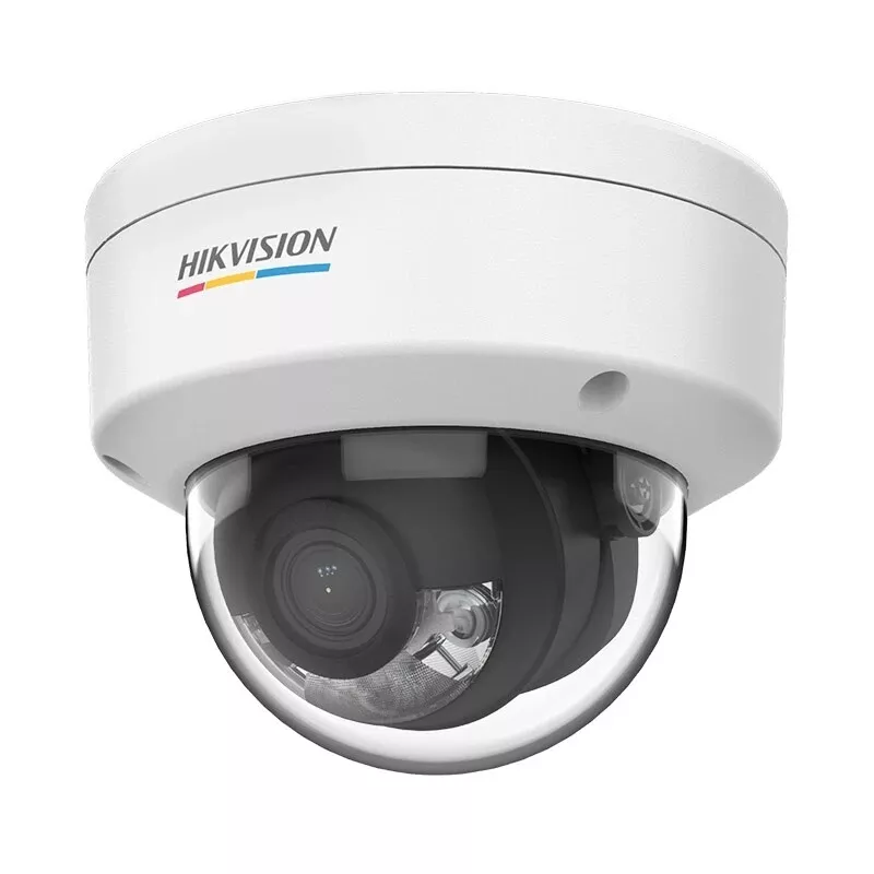 side view of 4MP colorVu Hikvision dome