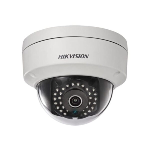 Front & side view of 2M Dome Hikvision Network camera