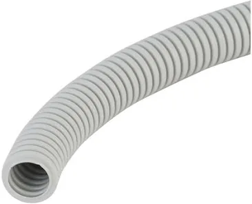 A flexible corrugated pipe