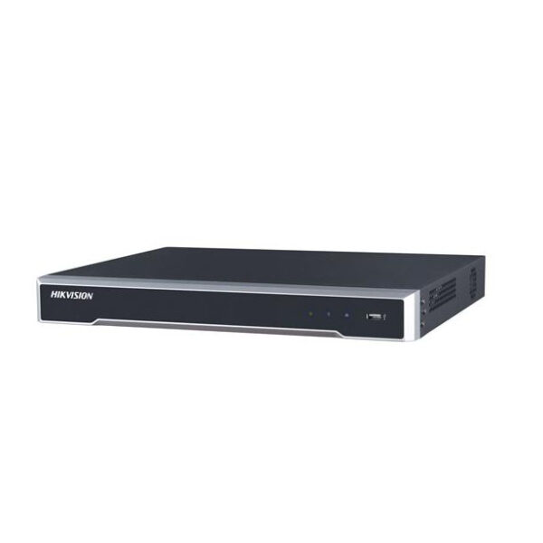 Front & side view of 8 Port 4K hikvision NVR