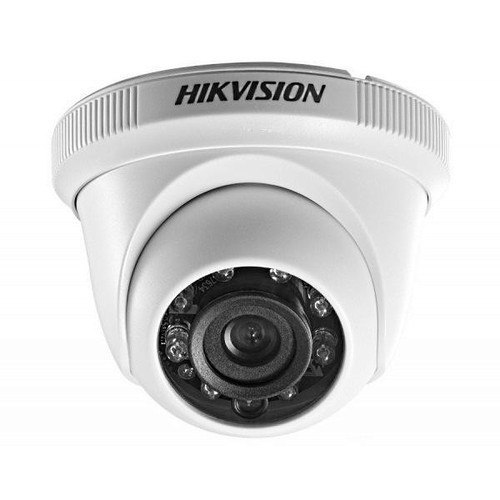 Front view of 1080p hikvision turret camera